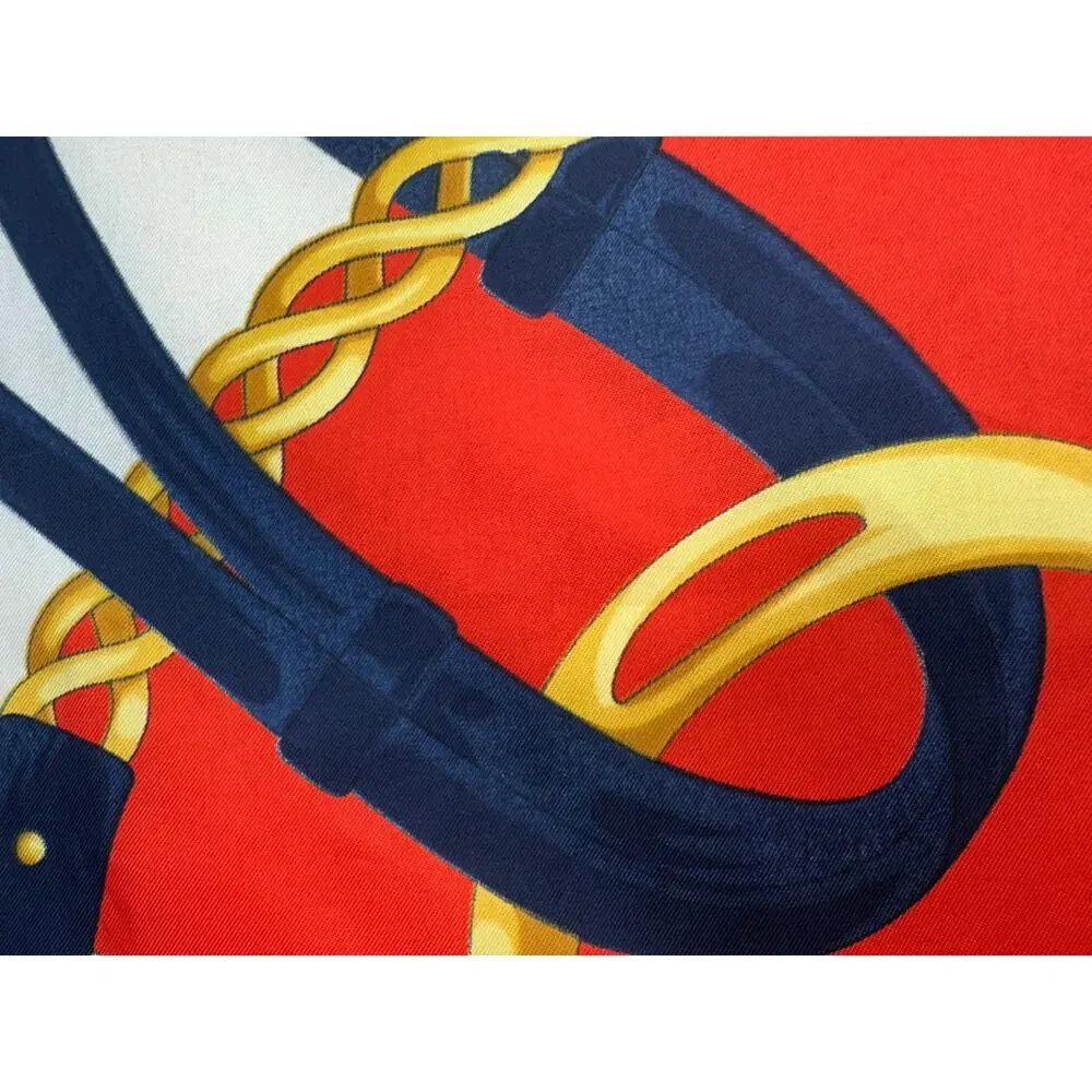 Large Square 100% Silk Scarf 34.5
